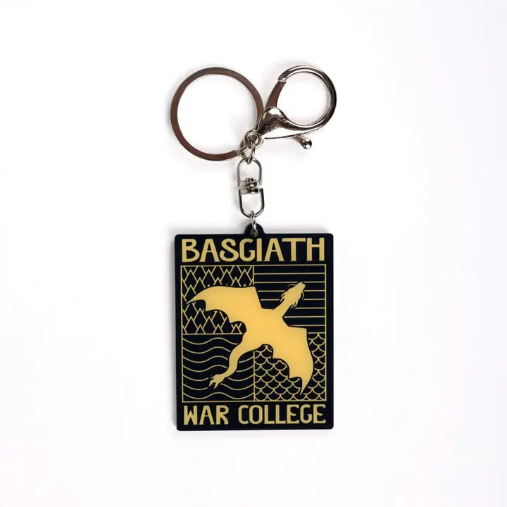 Basgiath War College Emblem Keychain | Fourth Wing
