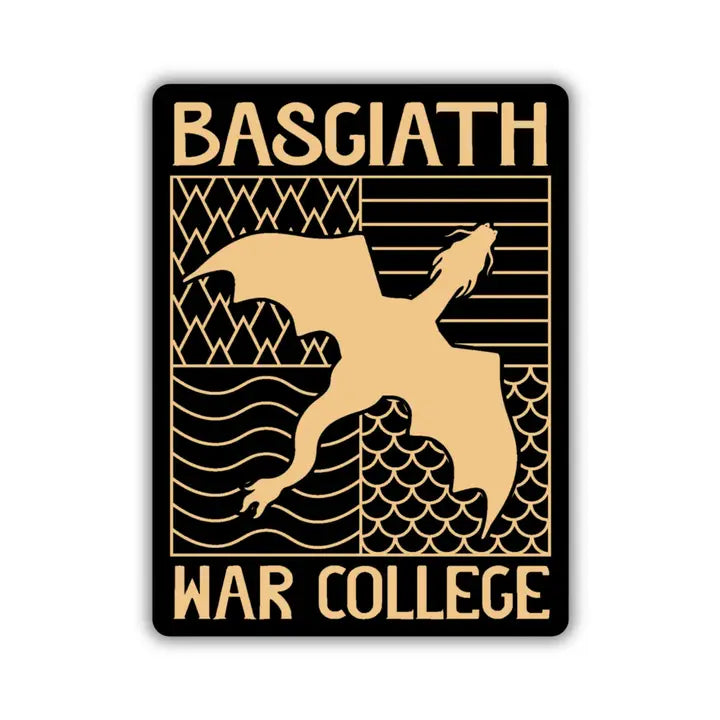 Basgiath War College Emblem Sticker | Fourth Wing