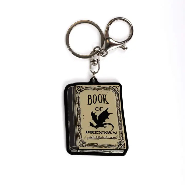 Book of Brennan Keychain | Fourth Wing