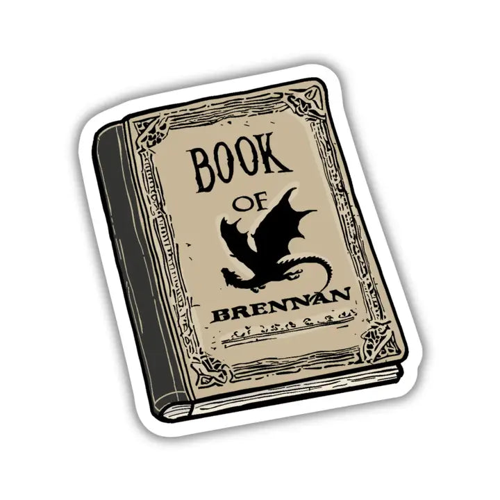 Book of Brennan Sticker | Fourth Wing