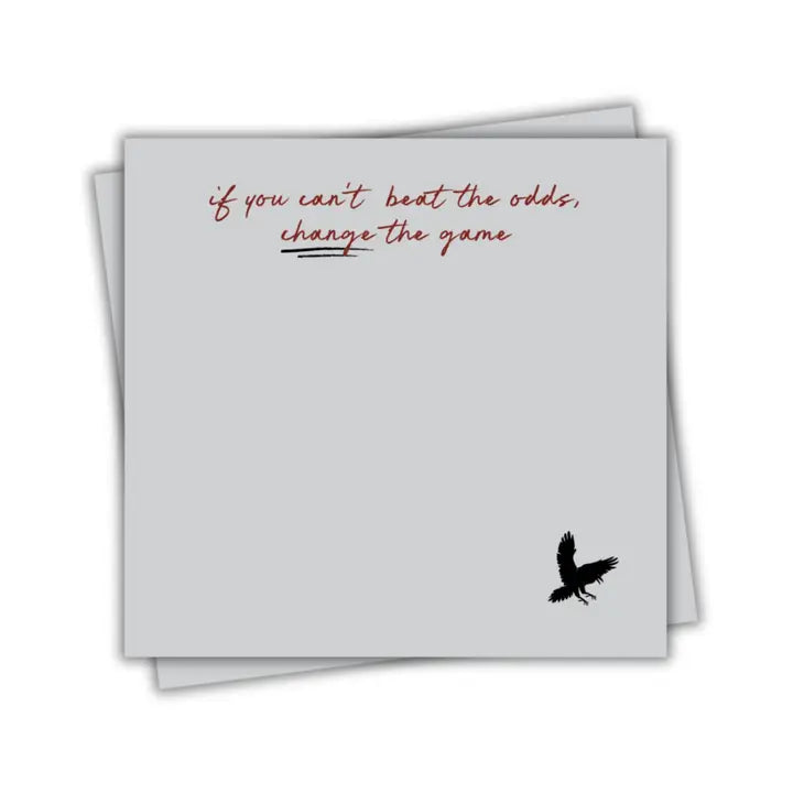 Change the Game Sticky Notes | Six of Crows