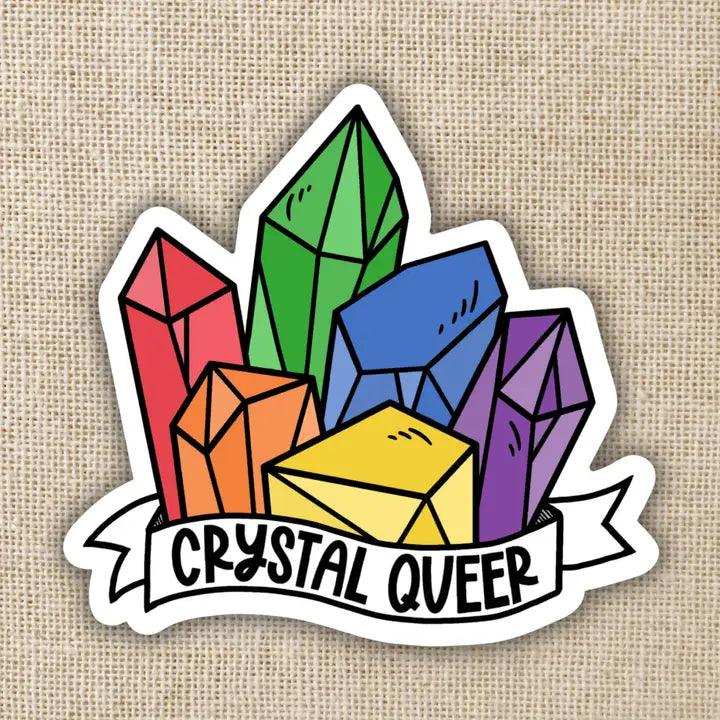 Crystal Queer Sticker