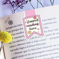 I Stopped Reading Here Magnetic Bookmark