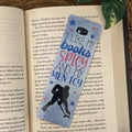 I like my books spicy - Hockey Romance Inspired Bookmark