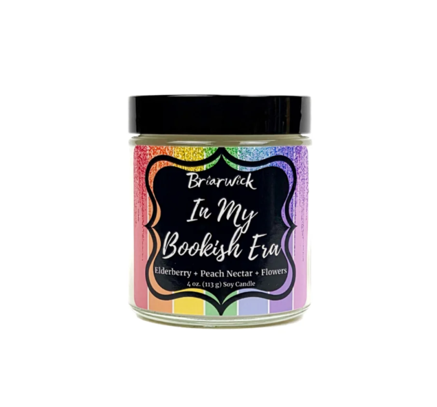 C102. In My Bookish Era- Romance Trope Inspired Candle