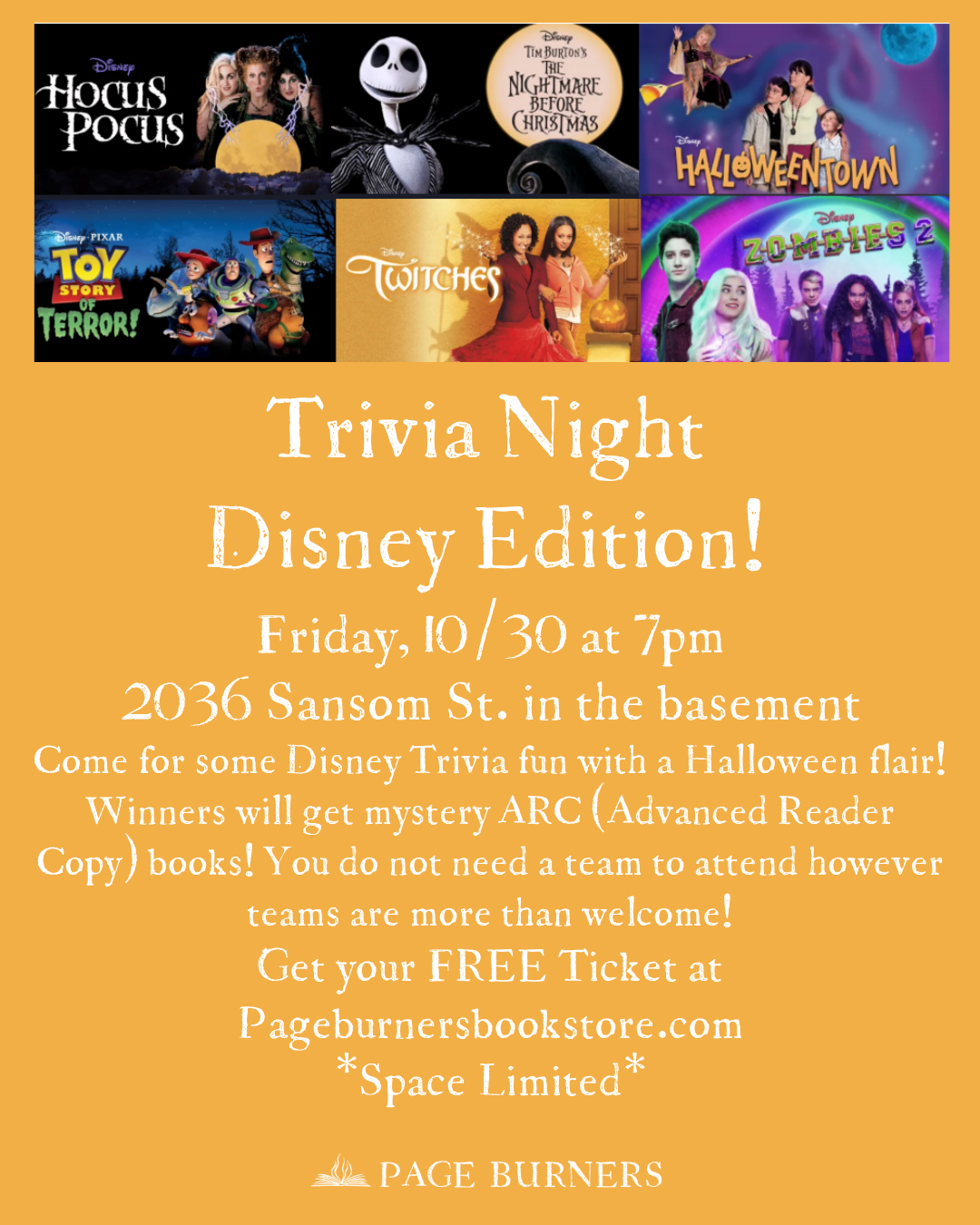 Trivia Night - Disney Edition