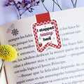I Stopped Reading Here Strawberry Magnetic Bookmark