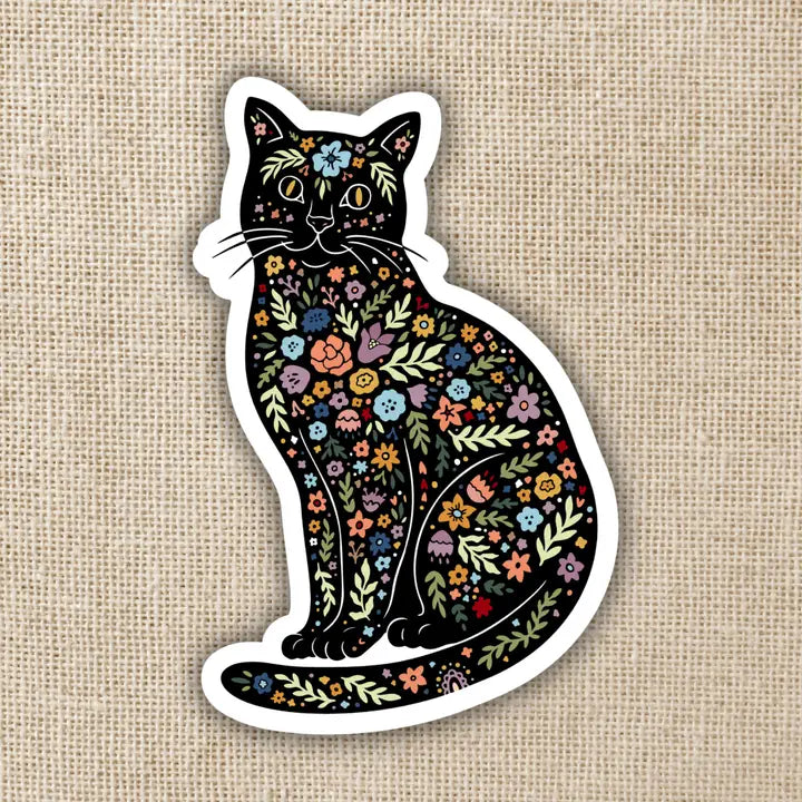 Magic Boho Cat Sticker