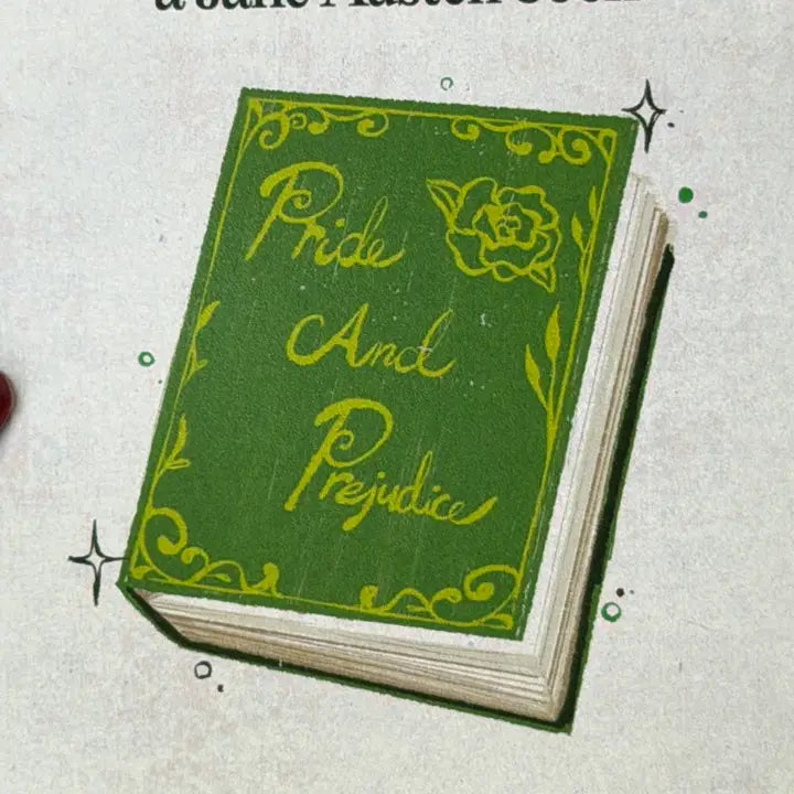 "May your year be as well written..." Bookish Birthday Card