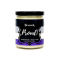 Proud! 4 oz Jars- Special Edition Pride Candle - Asexual Flag