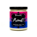 Proud! 4 oz Jars- Special Edition Pride Candle - Bisexual Flag