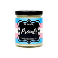 Proud! 4 oz Jars- Special Edition Pride Candle - Transgender Flag