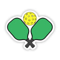 Pickleball Paddles Sticker