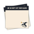 We Do Not Eat Our Allies Sticky Notes | Fourth Wing