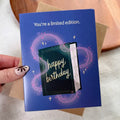 "You're a limited edition" Bookish Birthday Card