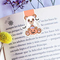 Bear Halloween Magnetic Bookmark / Ghost Bookish Bookmark