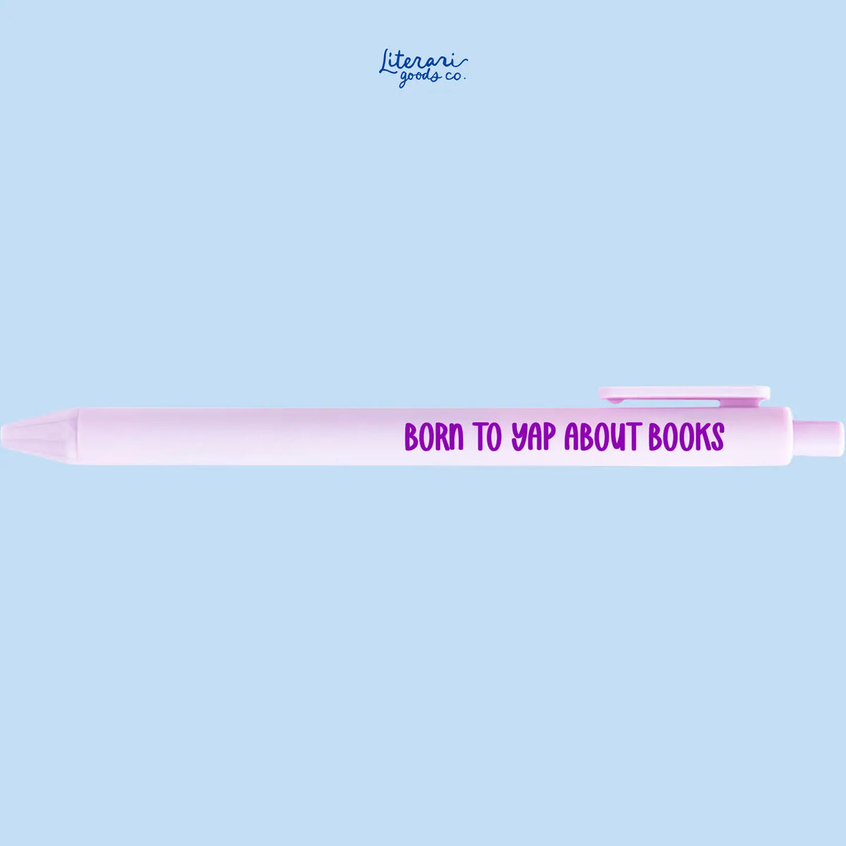 Born To Yap About Books Jotter Pen