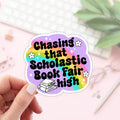 Chasing That Scolastic Book Fair High Stickers / Bookish