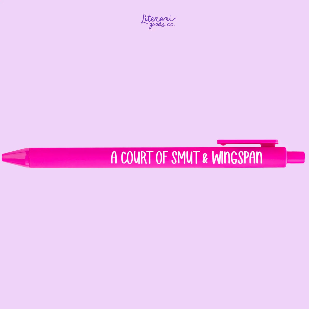 A Court of Smut & Wingspan Jotter Pen