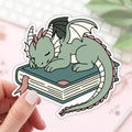 Dragon Book Fantasy Girlie Stickers / Bookish Stickers