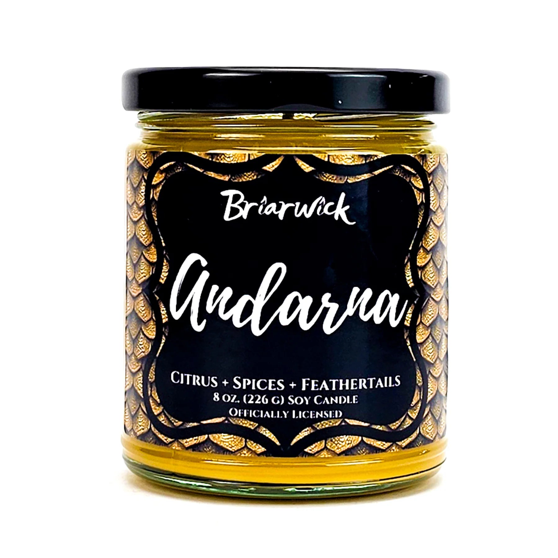 Andarna- Fourth Wing Officially Licensed Candle - 8 oz Glass Jar