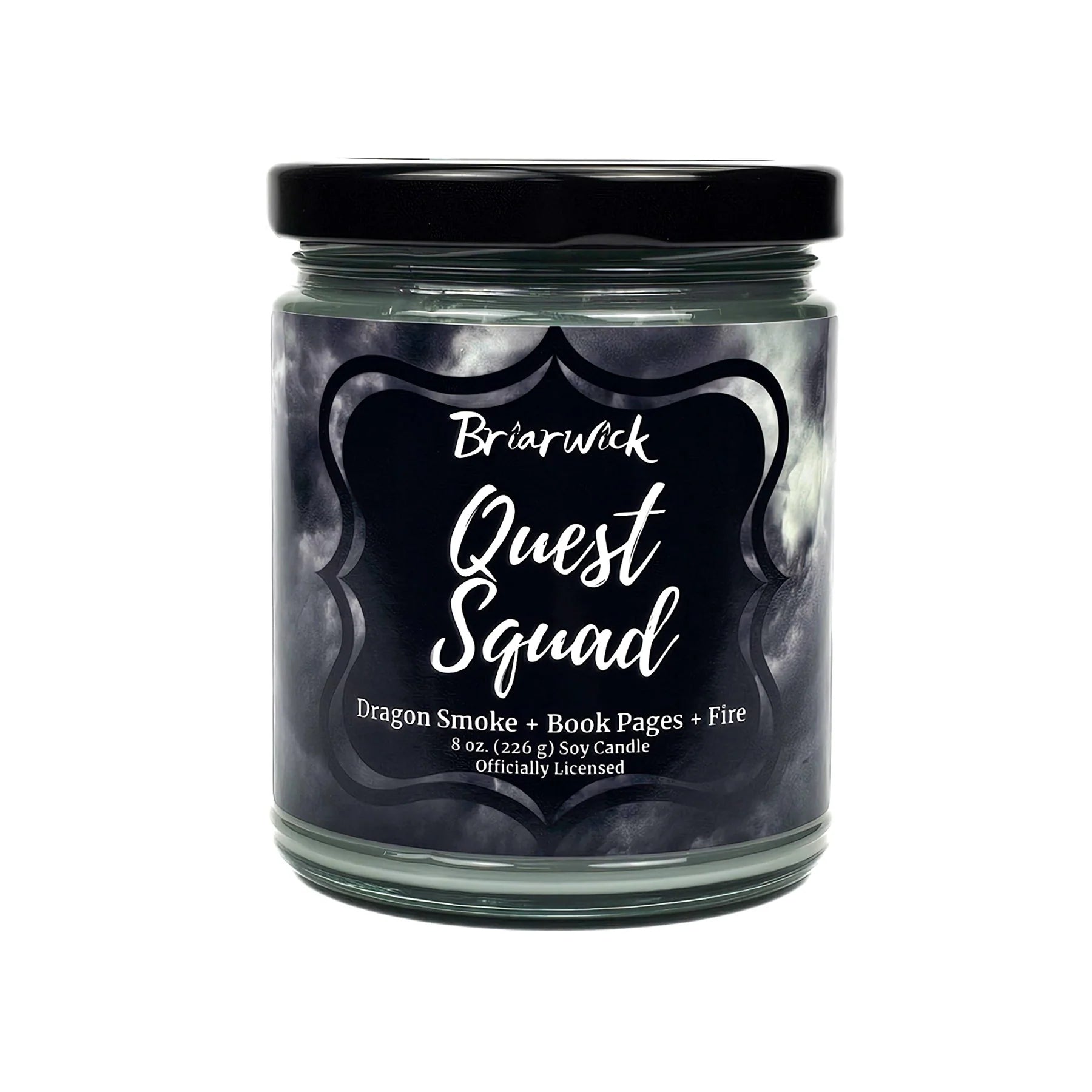 Quest Squad - Fourth Wing Officially Licensed Candle - 8 oz Glass Jar