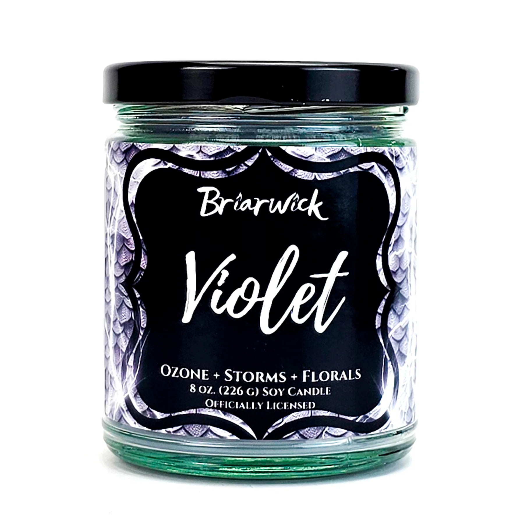 Violet- Fourth Wing Officially Licensed Candle - 4 oz Glass Jar