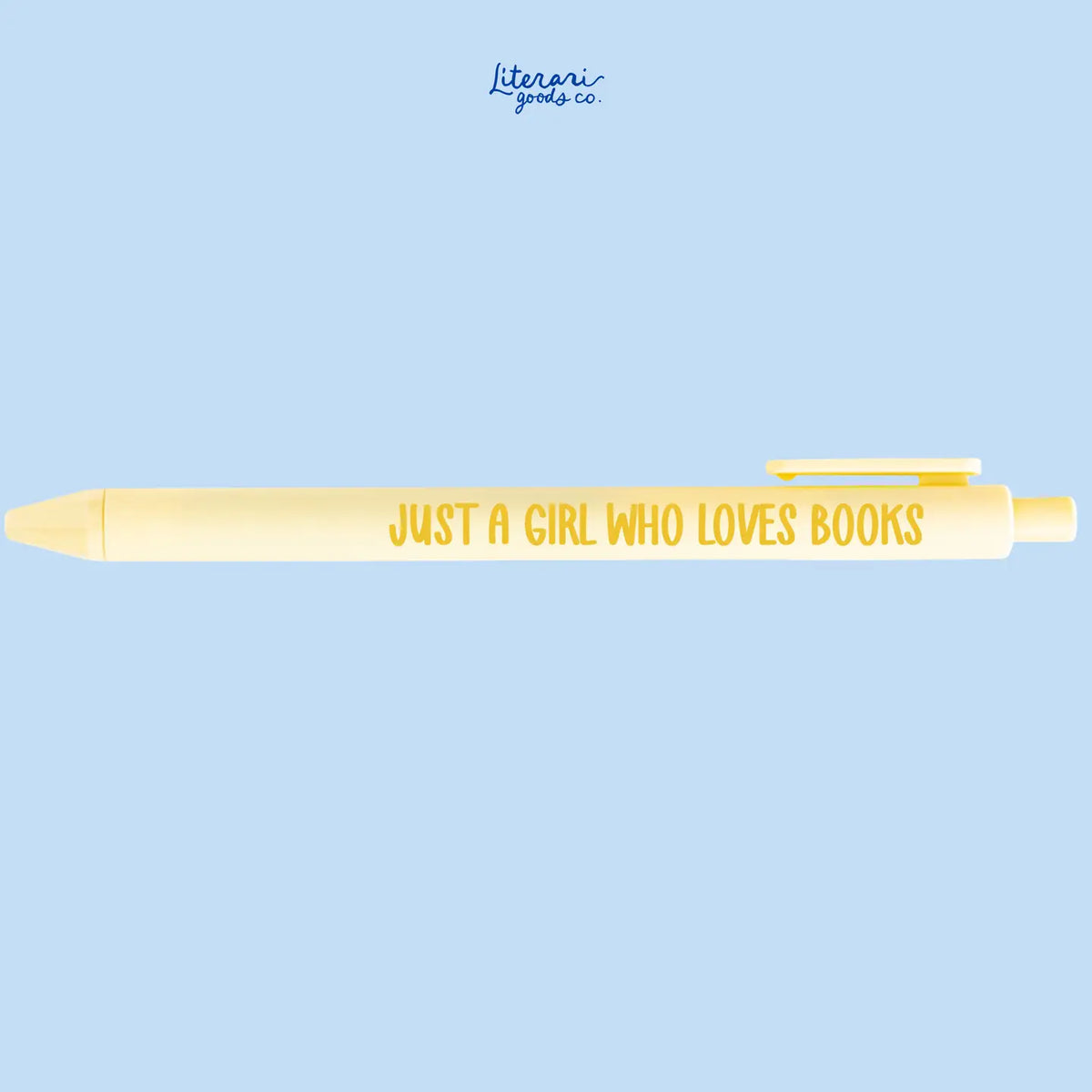 Just A Girl Who Loves Books Jotter Pen