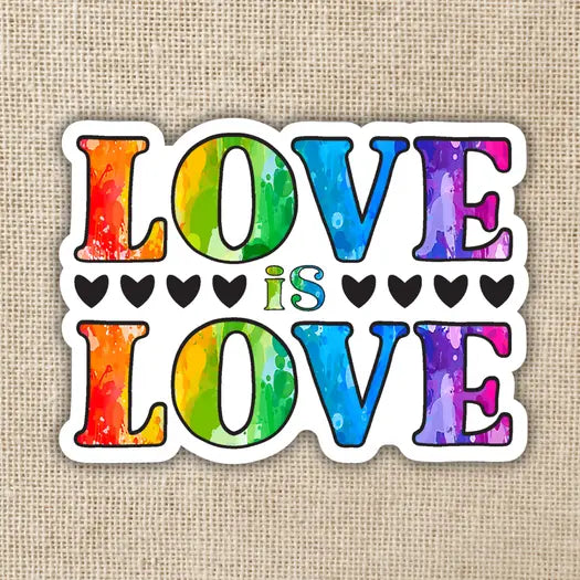 Love Is Love Pride Sticker