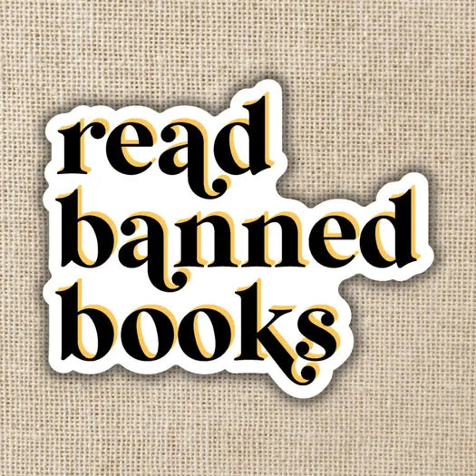 Read Banned Books Sticker