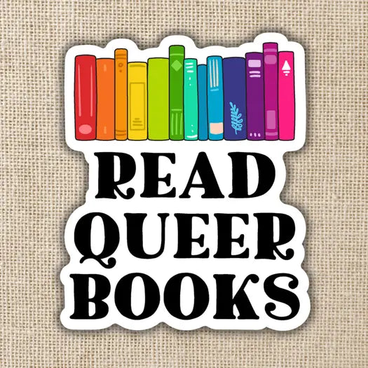 Read Queer Books Sticker