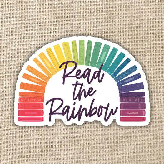 Read the Rainbow Sticker