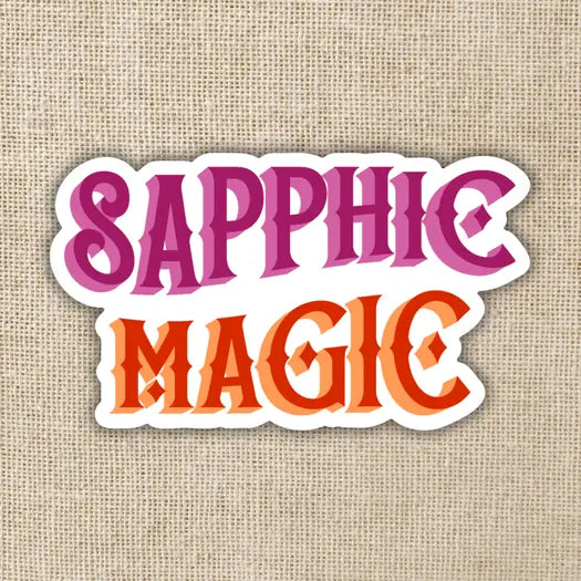 Sapphic Magic Sticker